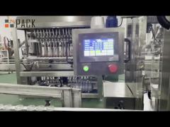 automatic servo motor piston pump sauce filling capping labeling machine sauce production line