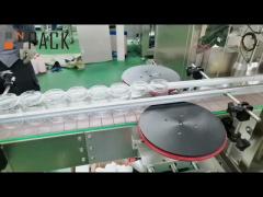 full automatic 2 heads automatic sauce filling solution glass jar tracking filling machine