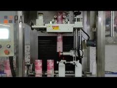 Automatic High Speed Water Beverage Bottle Shrink Sleeve Label Wrapping Labeling Machine