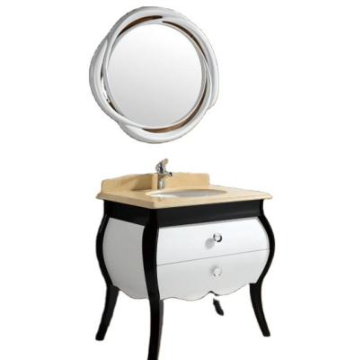 China Hangzhou Modern Simple Style Hot Sale Floor Stand Bathroom Cabinet With Four Legs for sale