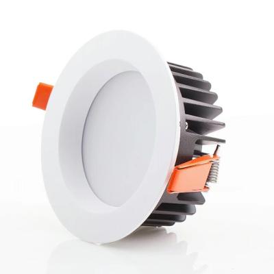 China COB LED downlight recessed ceiling light 4inch wide beam angle cut height 95mm CRI90 15w round COB LED downlight for sale