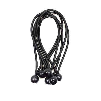 China Polyester+Latex Resistant UV Resistant Durable Outdoor Elastic Bungee Cord With Ball for sale