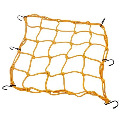 China Wholesale Car Used Polyester Trunk Fixed Elastic Luggage Storage Net Cargo Net With Hook 6 for sale