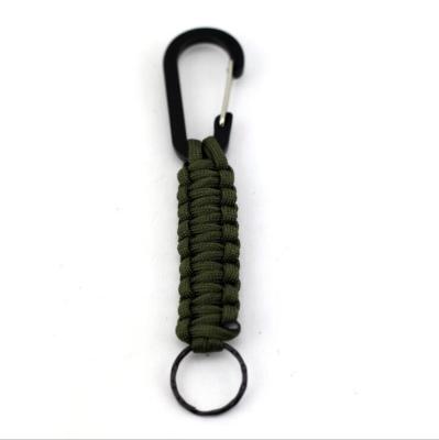 China Mountaineering Gift/Promotion/Wholesale Seven Advertising GIF Key Chain - Core Umbrella Rope Outdoor Mountaineering Key Chain Made In China for sale