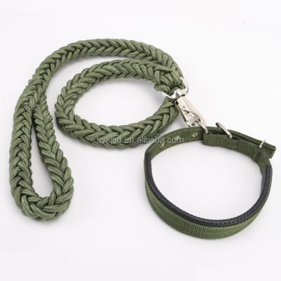 China Durable Reliable Quality 8mm Dog Leash Dog Leash PVC Set Led Dog Leash With Custom Logo for sale