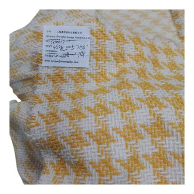 China New viable woven wool fabrics wool to examine single-faced fabrics to ensure men's ladies girls coats jackets winter fashionable style for sale