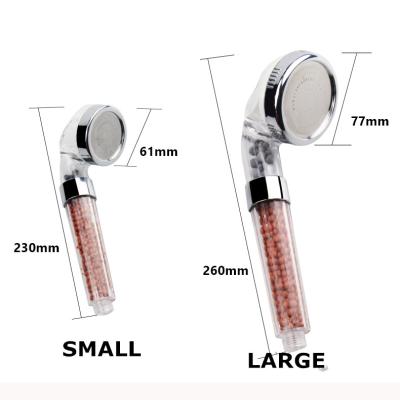 China Hot Selling Hot Sale 1 Function Chrome Handheld ABS Plastic Shower Slide Bar Shower Head With High Quality for sale