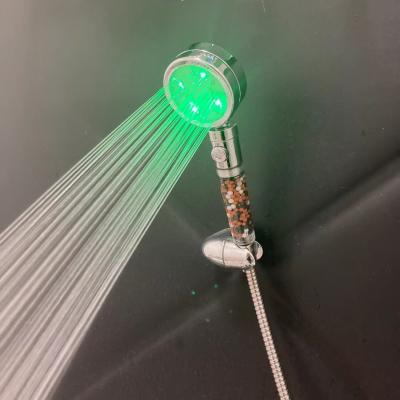 China Needle Free New Best Selling Ion Led Shower Head for sale