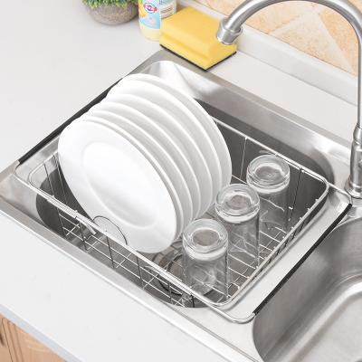 China Home Vegetable Kitchen Stainless Steel Sink Drain Basket for sale