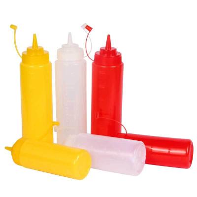 China Home Kitchen Plastic Squeeze Sauce Bottle Ketchup Bottle Kitchen Supplies for sale