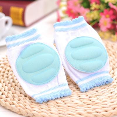 China Protect Anti-knock Breathable Mesh Sponge Baby Crawling Toddler Elbow Kids Children Summer Knee Pads for sale