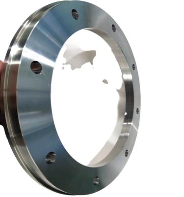 China Aluminum Customized Stainless Steel Flange For Escalator CNC Machining Lathe Manufacturer for sale