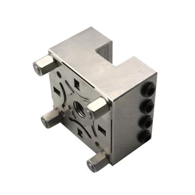 China Aluminum Stainless Steel Chuck CNC Copper Electrode Chuck Holder Male Slot Type Machine Tool Setting Fixture Fixture Fixture Position for sale