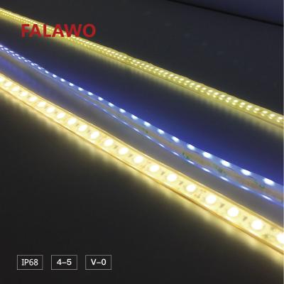 China 12w/m low voltage ip68 144led rope 3528 Anti-UV waterproof smd 24v led strip lights for building outline for sale