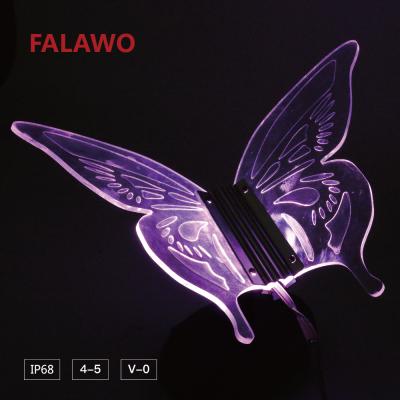 China Waterproof Butterfly Falawo IP68 Butterfly Party Light Decoration for sale