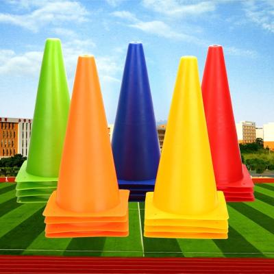 China 32cm PP PE Sports Forming Marker Disc Cones With CE Certification Football Equipment for sale