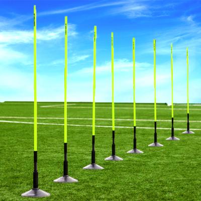 China Three size hole slalom pole with rubber base for sale