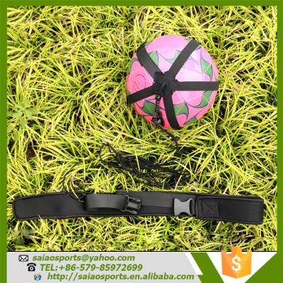 China Nylon/loop/elastic string football shaking, solo kick trainer, training kick belt kit for sale