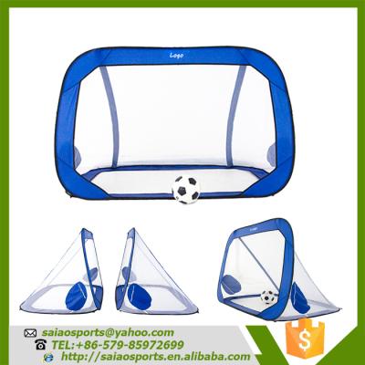 China Polythene Dacron Fiber 1.8m / Pop Up Portable Soccer Goal , Kids Pro Soccer Training Goal for sale