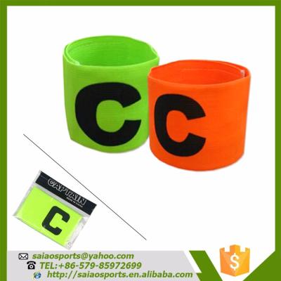 China Soccer Captain Arm Band National Team Captain Arm Band FC Barcelona Captain Nylon Arm Band for sale