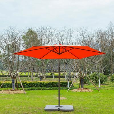 China Eco-freindly Furniture Sun Garden Umbrella Parasol Market Umbrella Outer Diameter 2.7M And 3M Patio Umbrella for sale