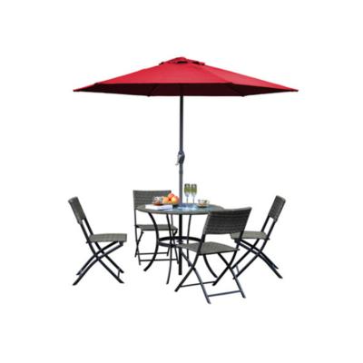 China Eco-freindly hot sale outdoor parasole pool steel umbrella without tilte restaurant outdoor table with umbrella for sale