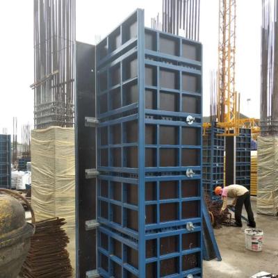 China Adjustable Steel Framed Wall Formwork System For Concrete Construction for sale