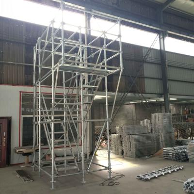 China Steel Q235 Steel Galvanized Standard Construction Ringlock Tower Scaffolding System for sale