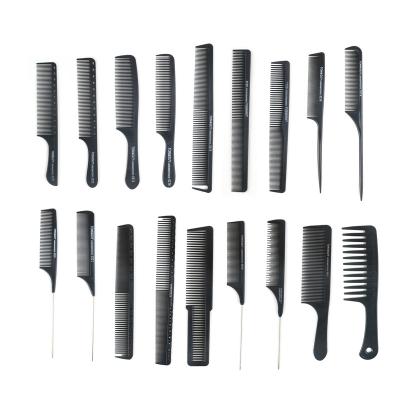 China Salon Barber Styling Cutting Tools MJ Plastic Starter Hair Comb Styling Hair Comb Barber Hairstylist Accessories Shaping Cutting Wave Factory Barber Shop for sale