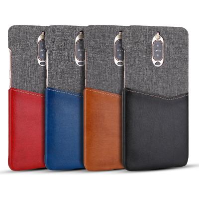 China High Quality Fast Delivery Leather Phone Case Cover Leather With Groove For Huawei mate9pro for sale