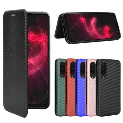 China Luxury Retro Anti-fall Flip Leather Wallet Case Back Cover Phone Case With ID Card Slot For SharpAquos 5G Zero Core for sale