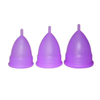 China Wholesale Reusable Reusable Medical Silicone Soft Menstrual Cup For Ladies Period for sale