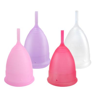 China Wholesale Reusable Reusable Medical Silicone Menstrual Cups For Ladies Period Premium Design Most Comfortable Flexible for sale