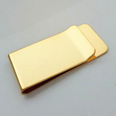 China Cheap Wholesale Custom Europe 18k Gold Metal Fashion Stainless Steel Logo White Silver Clip For Men for sale