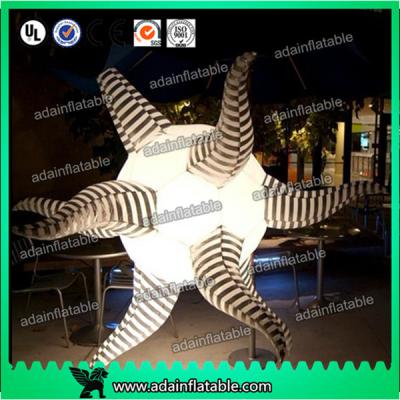 China Fire Retardant Inflatable Stars / Inflatable LED Star Party Decoration for sale