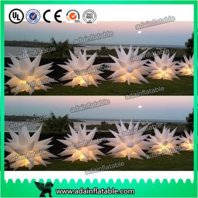 China Party Ceiling Star Inflatable Lighting Decoration Custom Printed for sale