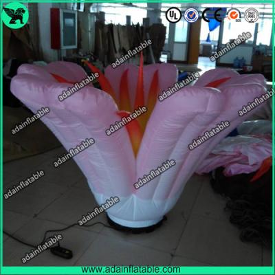 China Valentine's Day Inflatable Flower Holiday Event Decoration Lily Flower Inflatable for sale