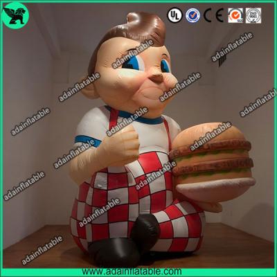 China KFC Hamburger Advertising Inflatable Model/ Hamburger Promotion Inflatable Replica for sale