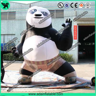 China Inflatable Kung Fu Panda Advertising Inflatable Cartoon for sale