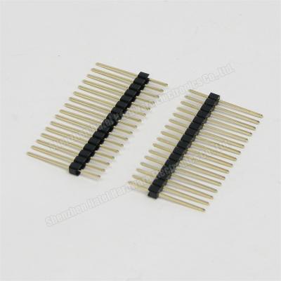 China PCB 16 Pin Single Row Female Socket Pin Header 2.54 Mm Spacing 1*16PIN Female To Female Header for sale