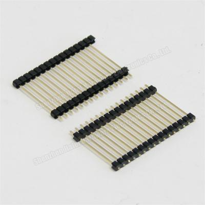 China Single Row 16pin 2.54mm Pin Header Electronic PCB Female PCB Header for sale