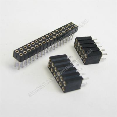 China PCB 2.54mm 10pin 12pin 34pin Dip Sip Clip Pin IC Socket for sale