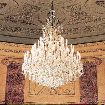 China Modern Nordic Large Ceiling Style Large Lead Crystal Chandelier Grande Maria Led Theresa Crystal Chandelier for sale