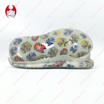 China sole of running shoes/unique sports shoes/shoes etc. sports single. New Design PHYLON TPU Men's Clear Transparent EVA TPU Outsole Multicolor Manufacturer for sale