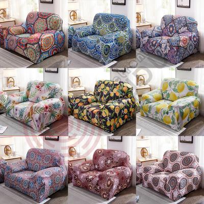 China Elastic Fundas De Sofa Single 1 Printed Capa Per Seater Para Sofa Slipcover Couch Set Cover For Couch for sale