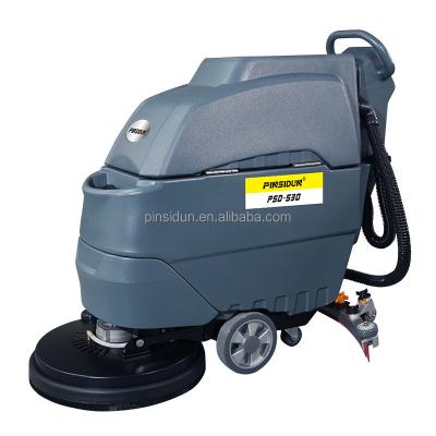 China Hotels Most Excellent Automatic Hand Push Floor Scrubber for sale