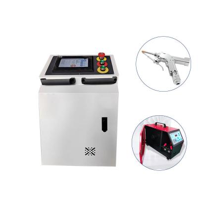 China Hotels 1000W 1500W 2000W 3000W Hand Held Fiber Laser Welding Machine For Stainless Steel Carbon Steel Aluminum Metal for sale