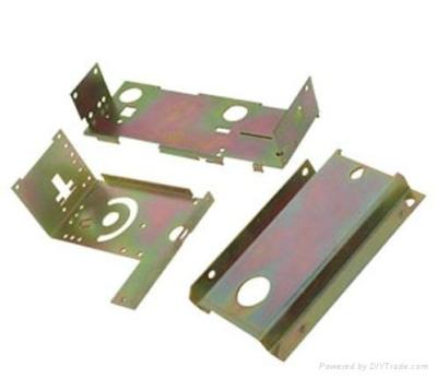 China Hardware Galvanized machined aluminum / brass parts supporting milling for sale