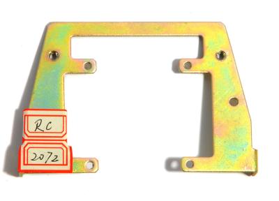 China Industrial Precision Machined Components Radiator Bracket With Electrophoresis for sale