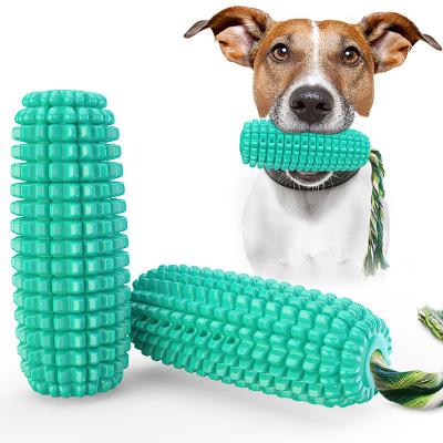 China Sustainable Squeak Resistance Pet Toys Dog Accessories Eco Pet Toys Dog Corn Chew Toy Corn for sale